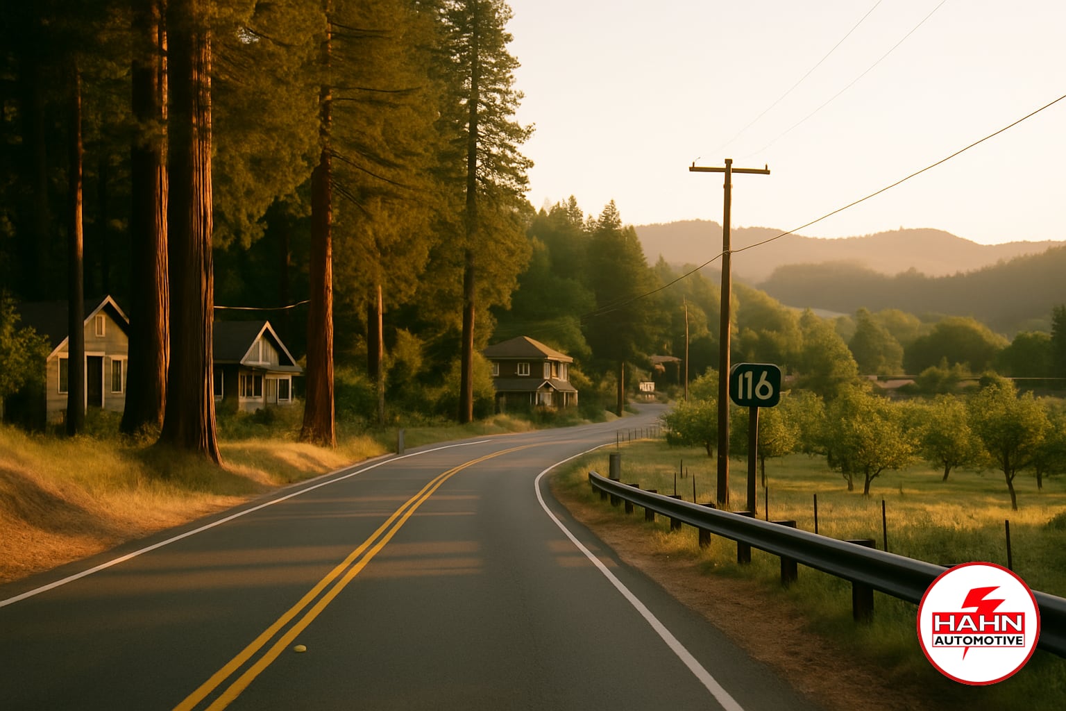 Forestville, California — landscape and architecture