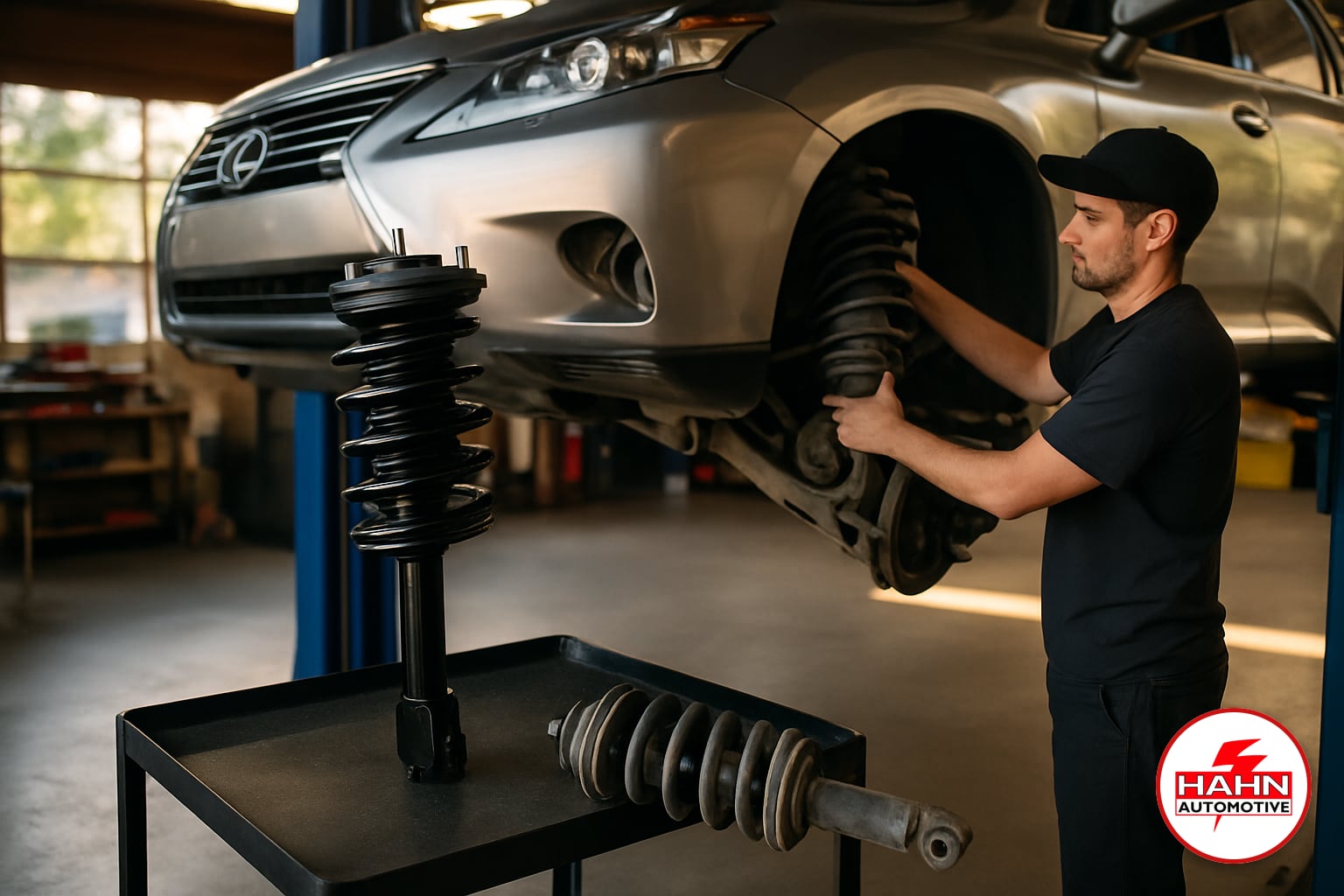 Hahn Automotive suspension repair service in Santa Rosa, CA